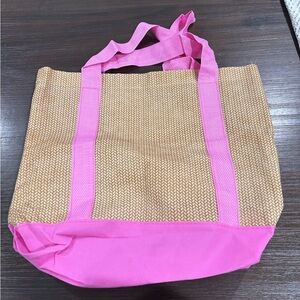 Thin Pink Tote Bag
